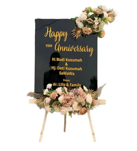 Papan Bunga Akrilik lere